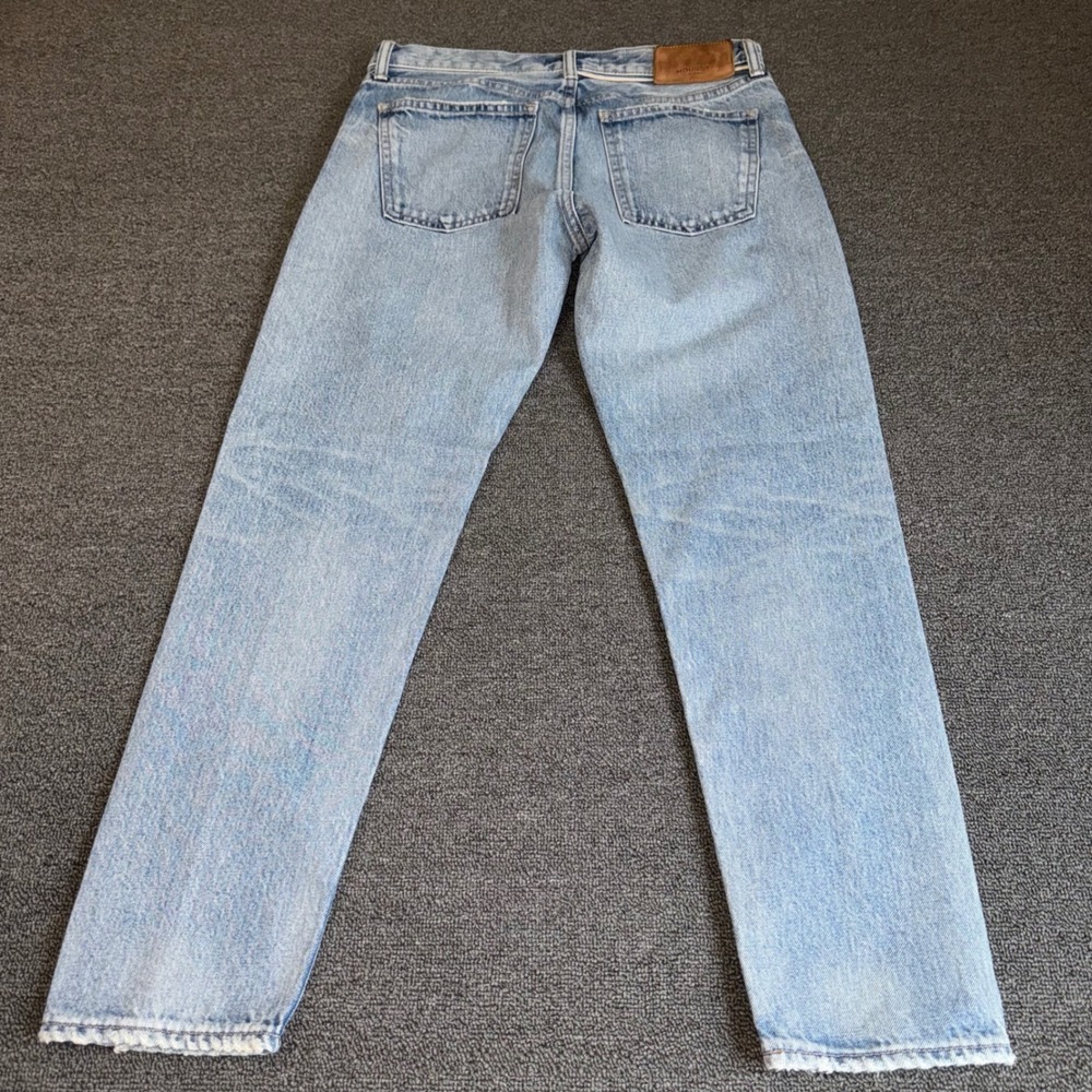 Moussy Vintage Light Wash Straight Leg Jeans Made in Japan Size 27 Streetwear